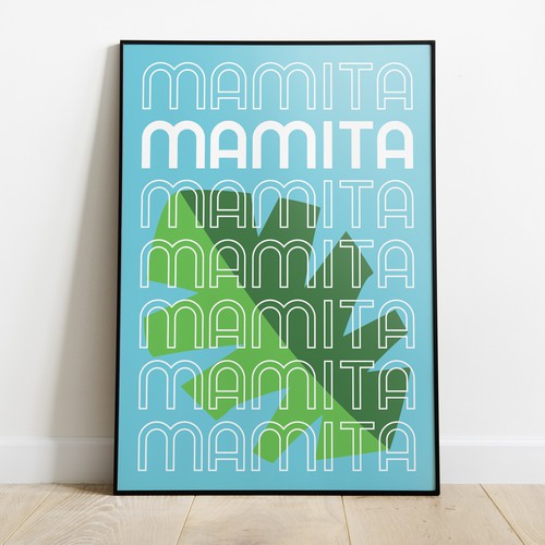 Retro Illustrated Poster Design 