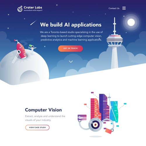 Craterlabs Illustration Website